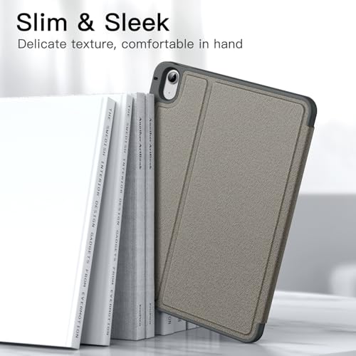 JETech Case for iPad Air 11-Inch M4/M3/M2 (2026/2025/2024), iPad Air 5/4 (2022/2020 5th/4th 10.9-Inch) with Pencil Holder, Slim Folio Stand Protective Tablet Cover (Space Gray) by JETech - Image 4