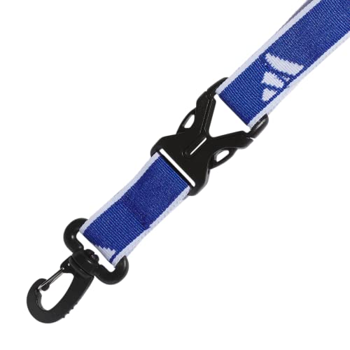 Image of adidas Unisex Adult Lanyard for Keys, ID Badge Holder, Keychain with Breakaway Buckle