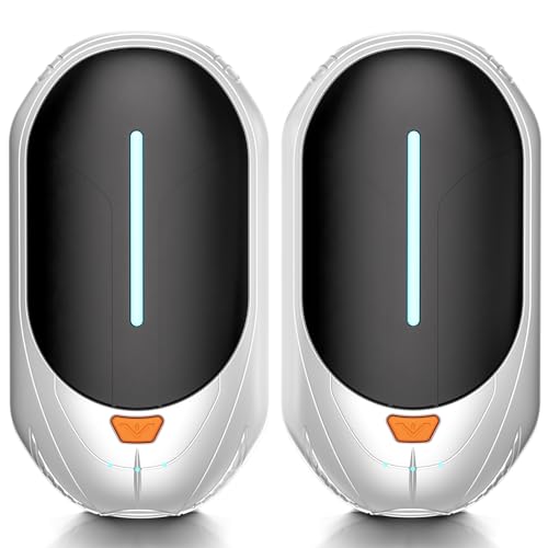 LINFOX Hand Warmers Rechargeable 2 Pack, 6000mAh Protable Electric Hand Heater, 20Hrs Heated AI Smart Chips, Tech Gifts for Men, Portable Pocket Hand Warmer for Outdoor, Golf, Raynauds(Black)