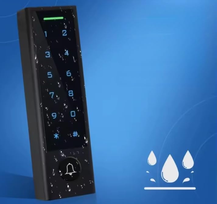 WiFi Codeschloss RFID 125kHz – IP66 Zutrittskontrolle mit App & PIN, 1000 Nutzer