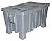 Myton - 4LMD4 - Bulk Container, Gray, 24 inH x 43 inL x 26 1/2 inW, 1EA