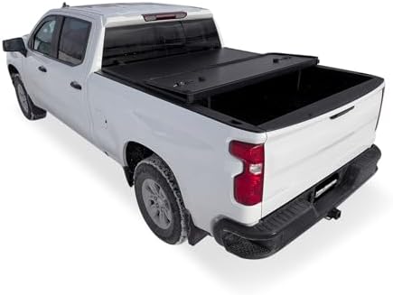 Hard Tri-Fold Truck Bed Tonneau Cover, 2009-2026 RAM 1500 Without RamBox 5'7" Bed (67.4''), Dent-Resistant, Weatherproof, by Tonno Monster