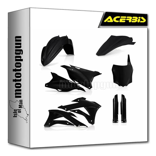 Kit cache carenage noir Acerbis pour Kawasaki KX 85 de 2014 à 2020 Mototopgun