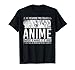 Japon Kawaii Otaku Parfois Je Mange Et Je Dors Manga Animé T-Shirt