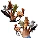 GSDJU Marionetas de Mano para niños,titeres,Juguetes de Marionetas,5Pcs Koala Ornitorrinco Marionetas de Dedo de Animales australianos Muñeco de Peluche Juguete Interactivo