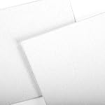 Tosnail 36 Pack 4" x 4" White Square Artist Painting Canvas Panels, Cotton, Various Paint Types