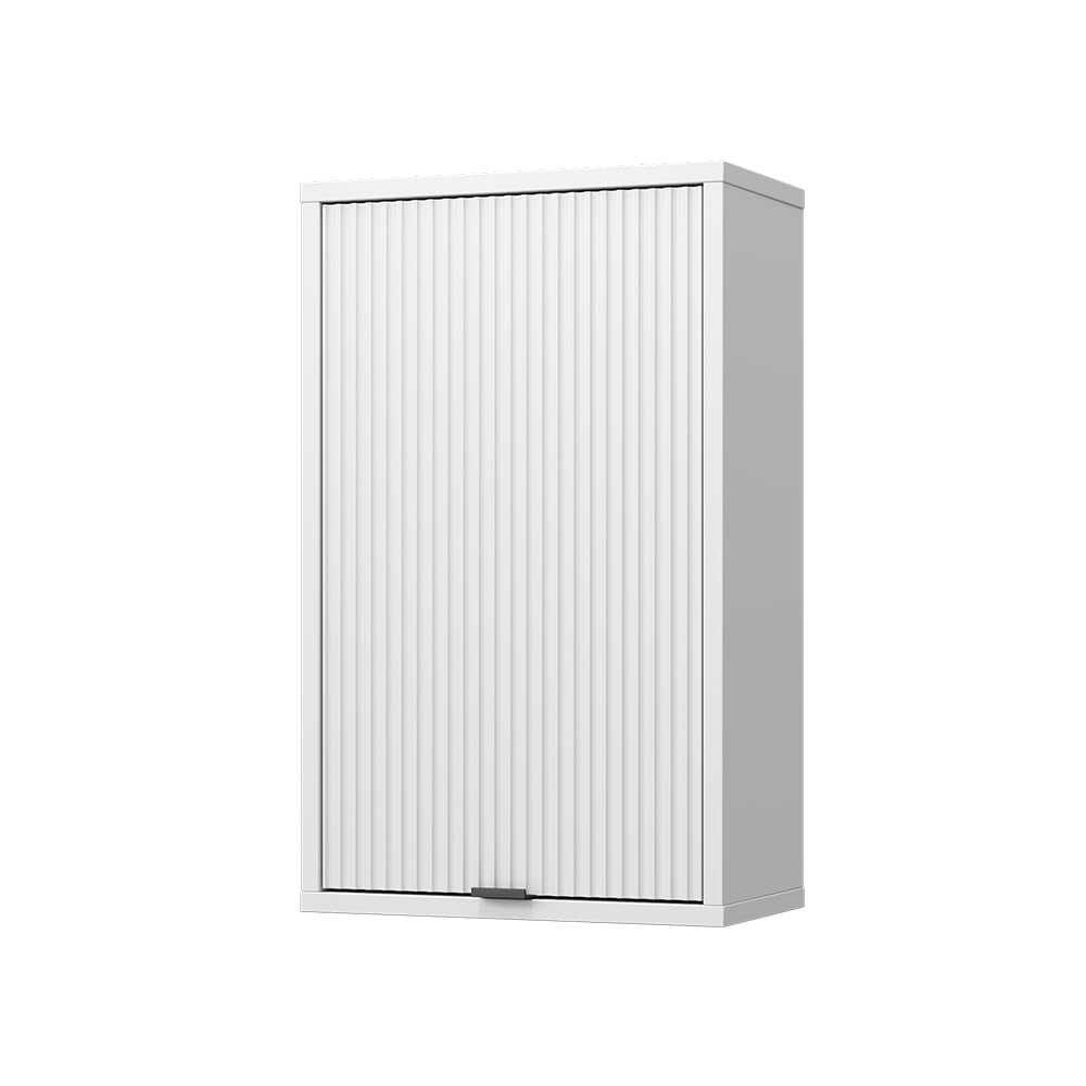 Vicco Bathroom Eliza, White, 40 x 65 cm with one door, wall-mounted for storing bathroom accessories