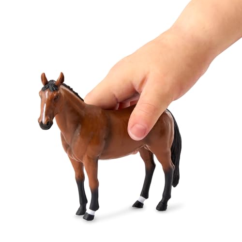 TERRA by Battat - Quarter Horse Familie - Spielzeug Pferd - Pferd Figur - Quarter Horse - Stalltiere