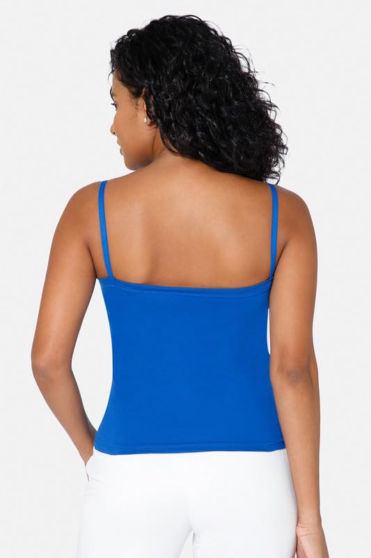 Image of Intimacy Cotton Camisole for Women with Adjustable Straps - Soft & Breathable Everyday Wear Slip for Women