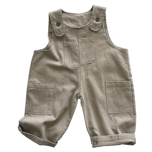 Combinaison respirante pour tout-petits en coton doux avec pantalon réglable de loisirs
