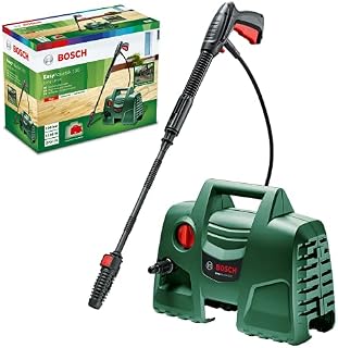 Bosch Pressure Washer EasyAquatak 100 Long Lance (1100 W, 3 m hose, Max. flow rate: 270 l/h, variable fan jet nozzle, in carton packaging)