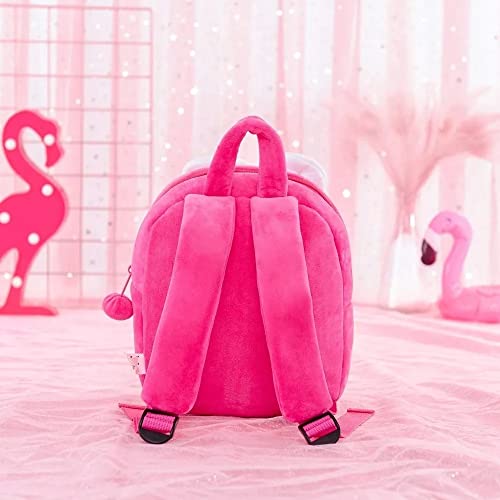 Image of Kids School Bag for Boys & Girls Lightweight & Durable Backpack Spacious with Cartoon Print Solid Partton (Kongi + Panda)