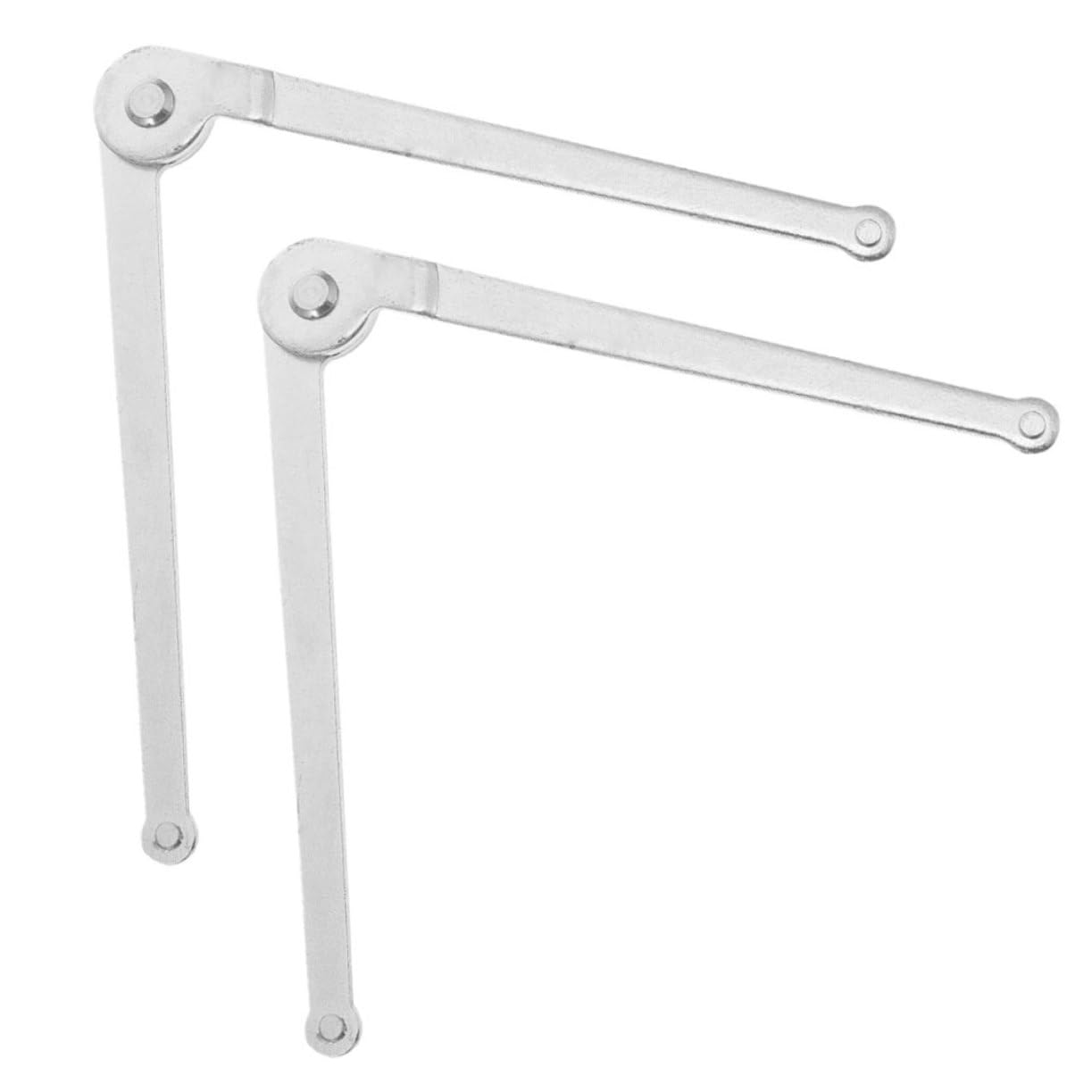 Uonlytech Lot De 5 Clés Dentretien Clés Coudées Clés À Molette Verrouillables Pour Usage Domestique 2 Pièces X 5