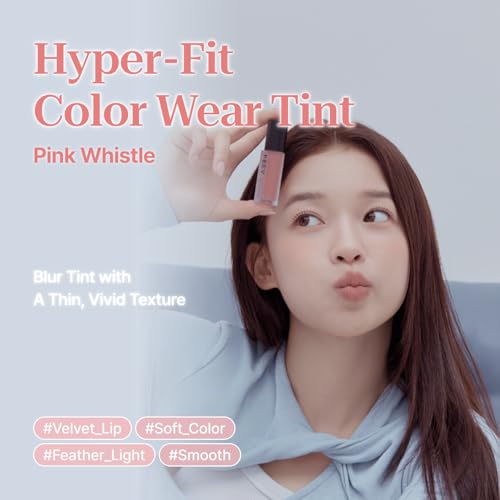 Image of Color Wear Matte Lip Stain, Long Lasting Blur Velvet, Pink Whistle, 0.12Oz