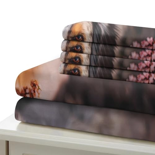 Parure de lit housse de couette microfibre ultra douce 220x240cm - 7