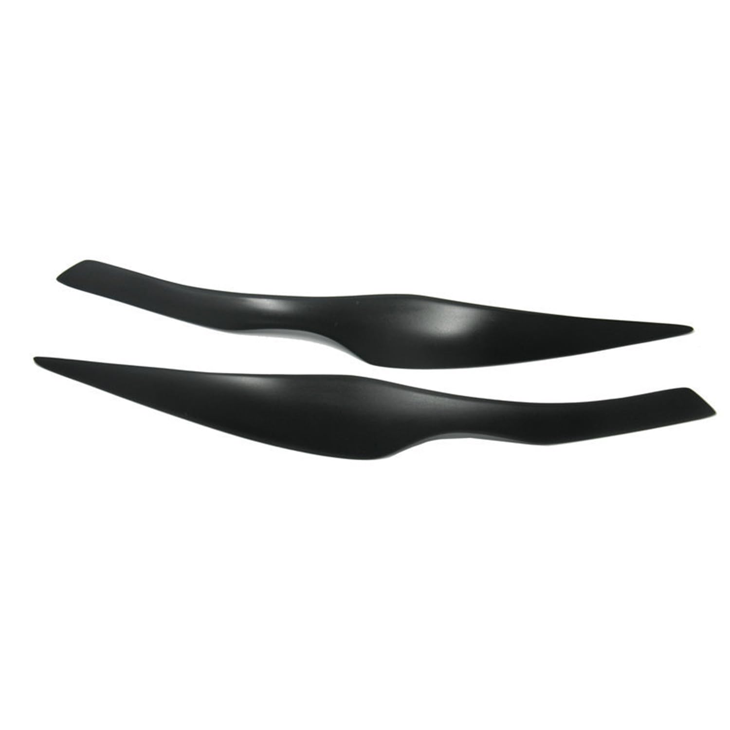 Auto Sopracciglia Auto Palpebra per BMW 05-12 E90 E91 3 Series 320i 323i 325i 330i 335i,2 Pezzi di Ricambio per Faro Sopracciglio Fari Sopracciglio Palpebre