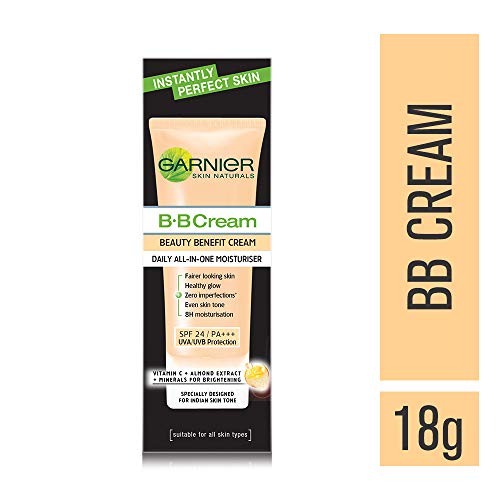 Image of Garnier Skin Naturals, Micellar Cleansing Water, 125ml & Garnier Bright Complete Vitamin C BB Cream 18g
