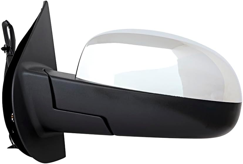 For Chevrolet Chevy Suburban 2007 2008 2009 2010 2011 2012 2013 2014 Power Heated Chrome Side Door View Mirror Driver Left