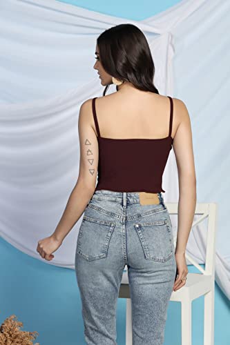Image of GRECIILOOKS Women's Regular Fit Tops | Tops for Women | Tops for Jeans for Women | Korean Tops for Women | One Piece Dress for Women | Western Tops for Women Stylish
