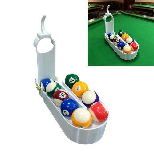 Support de billard pour 9 balles idéal exercice solo et rangement de table