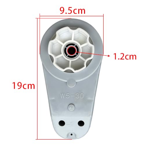 JRRXM 24 Volt RS775 High-Speed Motor Gearbox for Power Wheels Motor Upgrade,18V-24V High Torque Motor Gearbox for Ride on Car Kids Electric Vehicles Parts - Thumbnail 2