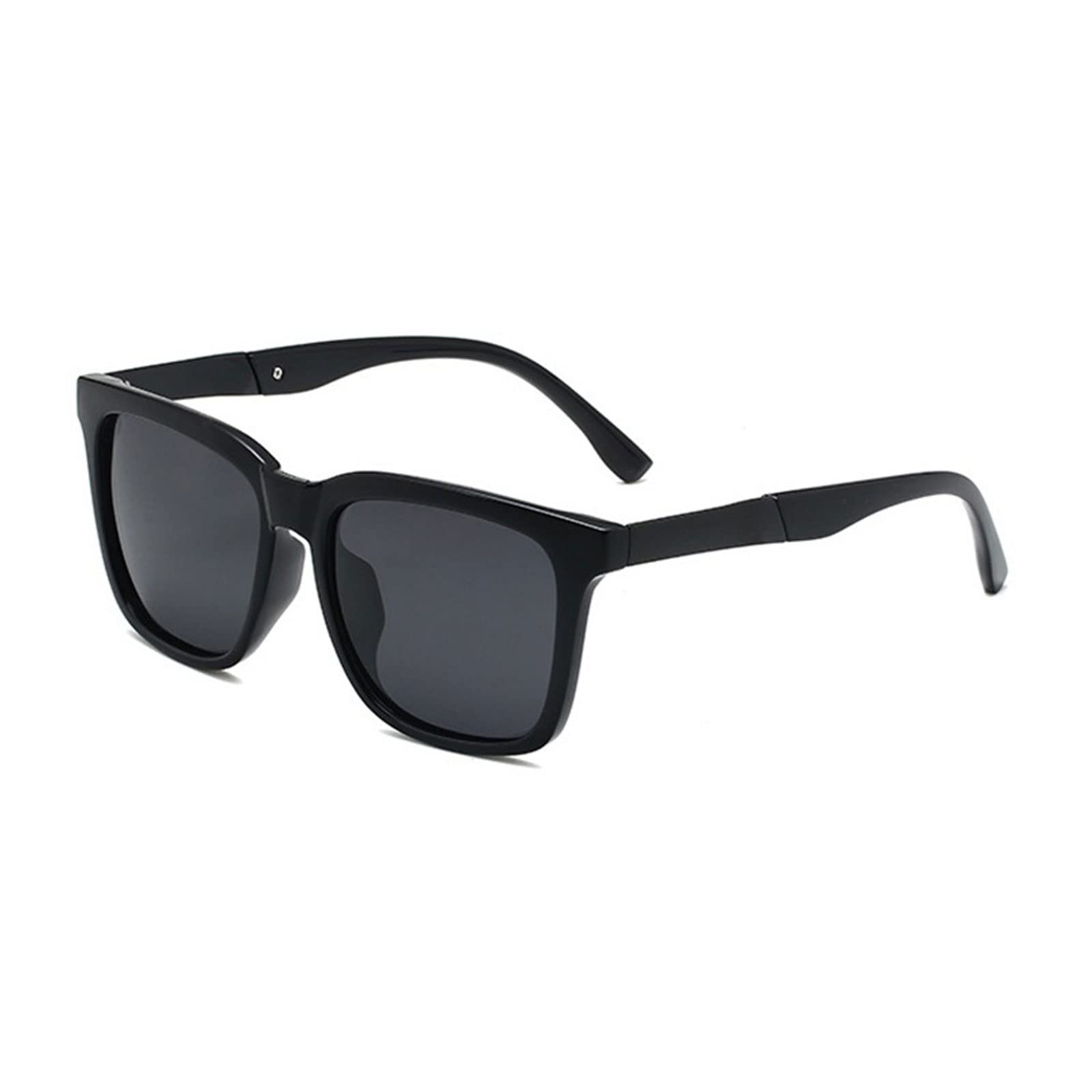 DieffematicMJ Okulary przeciwsłoneczne Klasyczny kwadratowy polaryzowane okulary przeciwsłoneczne Mężczyźni Retro Duże męskie Okulary przeciwsłoneczne Vintage Kierowcy Odcienie Moda Podróżowanie Okula
