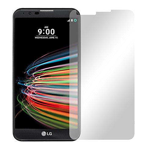 Slabo 2 x Bildschirmfolie für LG X Mach Bildschirmschutzfolie Zubehör Crystal Clear KLAR