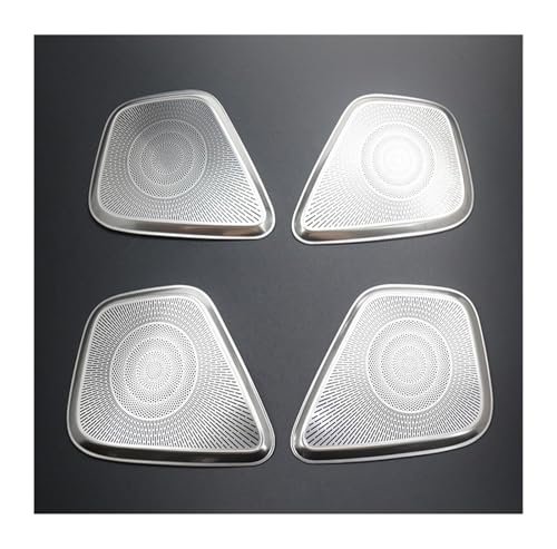 Rénover la portière Mercedes Classe B W247 avec le cache-haut-parleur stéréo argent