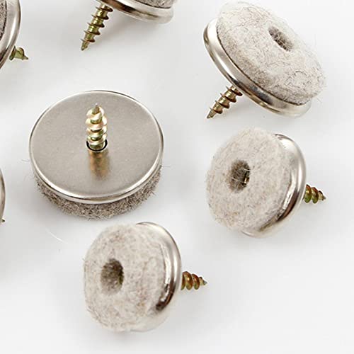 Bienka 48X Furniture Slides Felt Screw Leg For Felt #TOP1