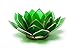 FindSomethingDifferent Lotus Tea Candle Light Holder Capiz Shell Green Chakra 4