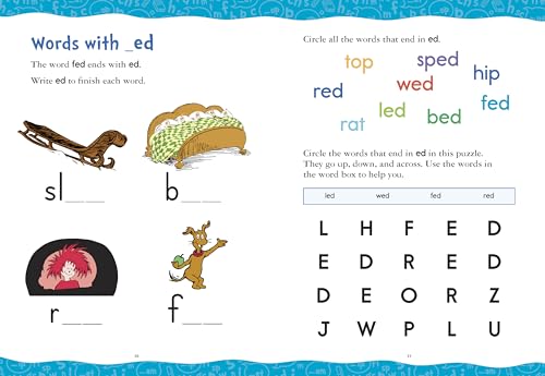 Dr. Seuss Phonics Level 1 Workbook: A Phonics Workbook to Help Kids Ages 4-6 Learn to Read (For Kindergarten and Beyond) (Dr. Seuss Workbooks) - Image 4