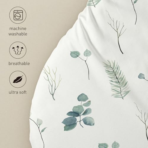 Image of Bassinet Sheets, Bassinet Sheets for Baby Boy and Girl, Bassinet Sheet Neutral, Fit for Rectangle, Round, Oval, Hourglass Mattress, Flexible for Different Bassinet Pad /Mattress 4 Pack