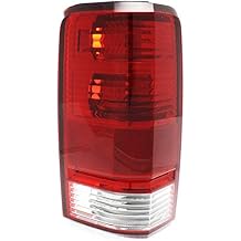 عدسة ضوء الذيل Evan-Fischer والإسكان متوافقة مع 2007-2011 Dodge Nitro Driver Side