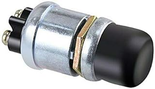 SUPERFASTRACING 50A 12V Waterproof Car Boat Track Switch Push Button Horn Engine Start Starter