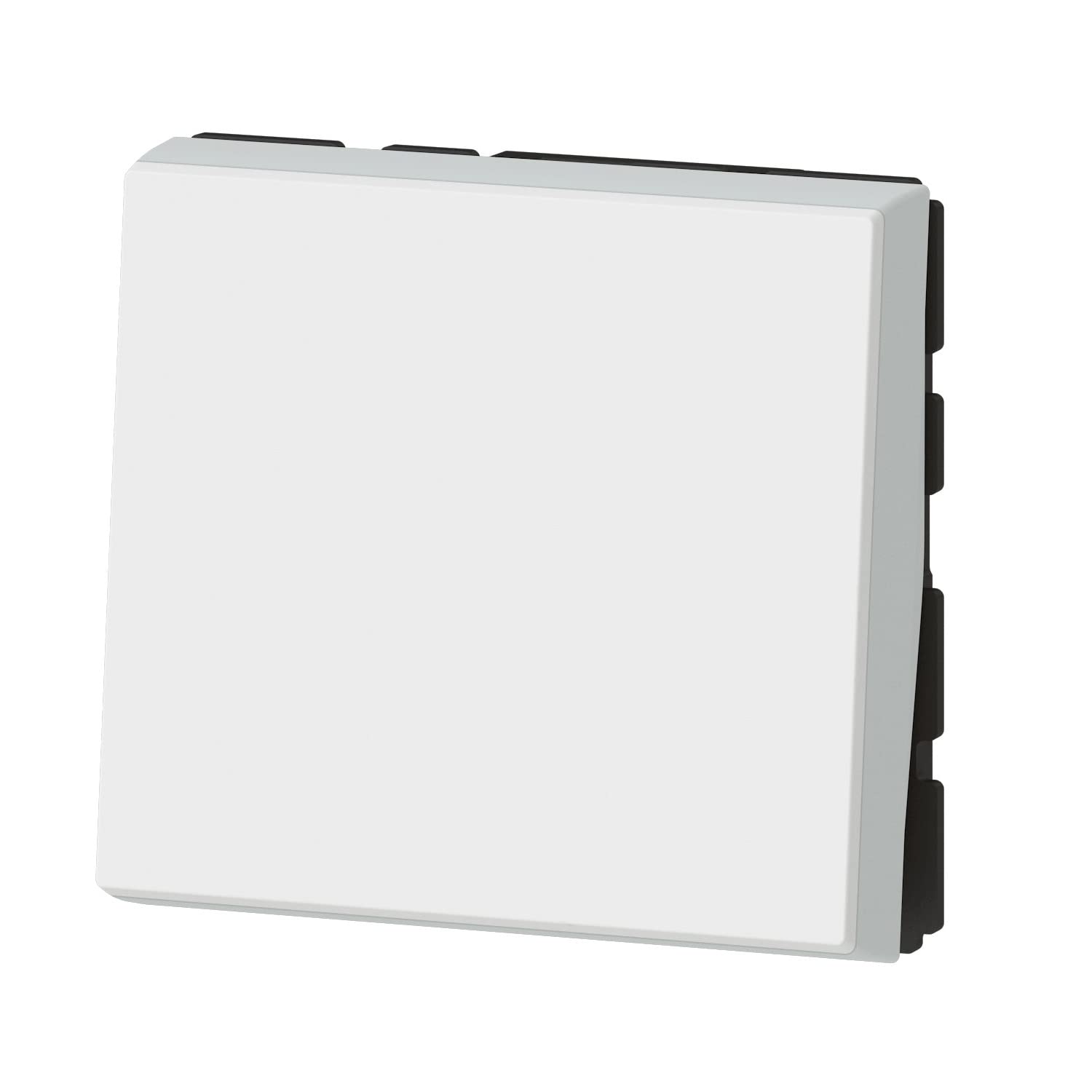 Legrand - Poussoir lumineux avec voyant Mosaic Easy-Led 6A 2 modules - blanc