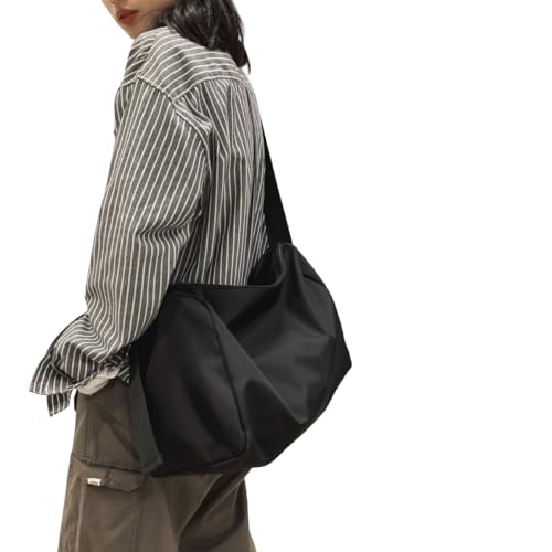 Large Capacity Men's Commuter Dumpling Bag Bag Women's Casual Sports Fitness Crossbody Canvas Bag Workwear Bag2