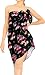 HAPPY BAY Encubrimiento Mujeres Pareo Pareo Traje de baño Bikini Negro_AA23 78"...