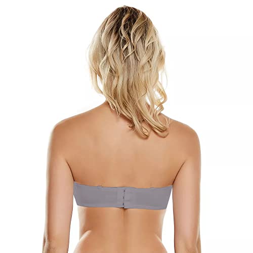 Image of PLUMBURY Women's Nylon Lightly Padded Wired Strapless Multiway Bra