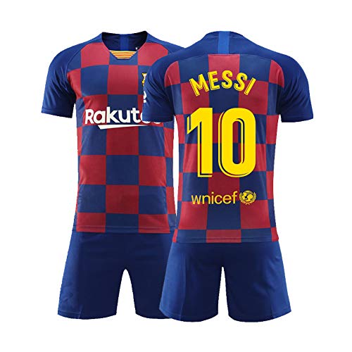 ERICK Ropa Deportiva de fútbol,Camiseta para niños, Camiseta New Barcelona Home 10#,...