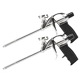 APTTOOL Schaumpistole 2 Stücke, Brauchen Sie keine Reineger, Schwerlast PU Expanding Foam Gun, zum Abdichten, Füllen, Abdichten, für den Heim und Bürogebrauch