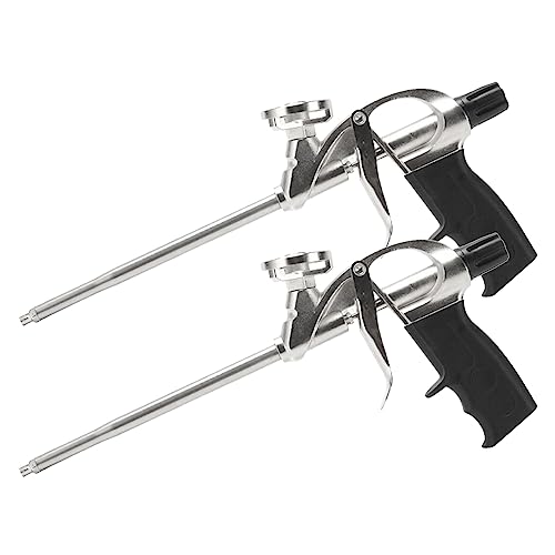 APTTOOL Schaumpistole 2 Stücke, Brauchen Sie keine Reineger, Schwerlast PU Expanding Foam Gun, zum Abdichten, Füllen, Abdichten, für den Heim und Bürogebrauch