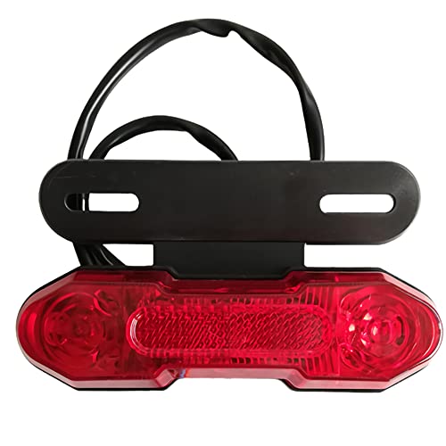 BATLAM Led Motocicleta Luz Traseira Turn Signal Luz De Freio Luz De Cauda Elétrica 12V Para Motocicl