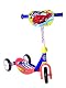 Muuwmi Kiddyscooter für Kinder 3-rädriger Tretroller mit 140/120 mm Rädern