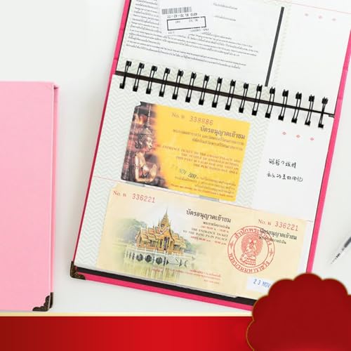 Libro organizador que protege tus recuerdos, billetes y fotos de daños 5