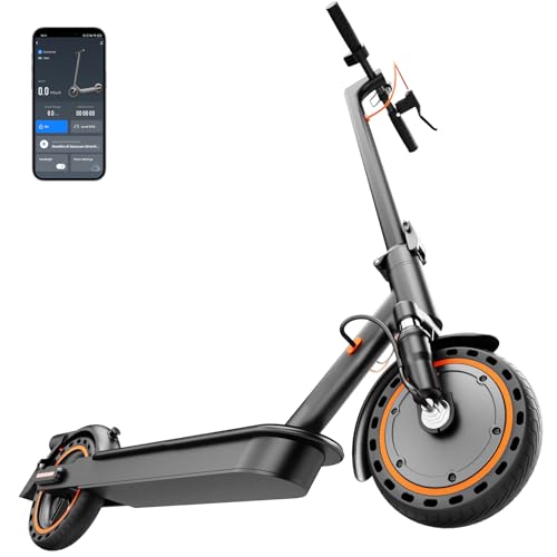 TODIMART E Scooter Roller T6 emit Doppelfederungssystem und App-Steuerung, Reichweite von 30–35 Km, einen 280.8 Wh Akku und ist EIN Faltbarer Elektroroller mit Pannensicheren Wabenreifen.