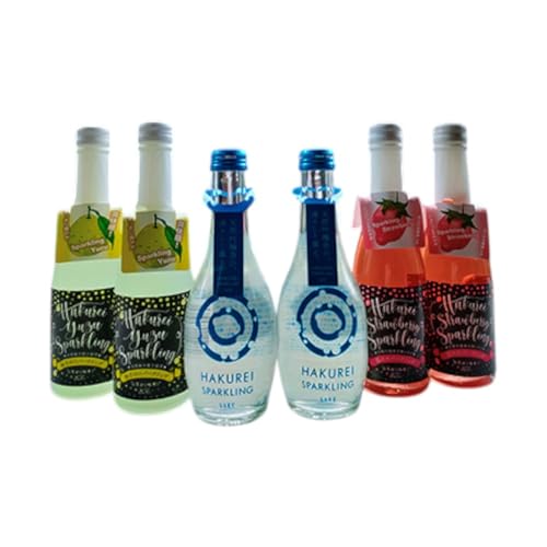 [ふるさと納税]ハクレイ酒蔵 スパークリングセット お酒 スパークリング アルコール 苺 いちご ストロベリー 柚 ゆず 飲み比べ クリスマス 飲料 柚子味 苺味