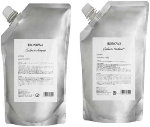 2種類セット】イロノワ ／ IRONOWA カシミヤ シャンプー＋