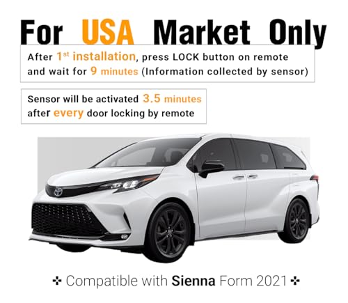 Image of Protect-X Smart Sensor System for Sienna 2026-2021, Wheel Anti-Theft | Plug & Play Installation, Catalytic Converter Defense, Glass Break Detection, Factory Keyfob Window Operation, Valet Mode
