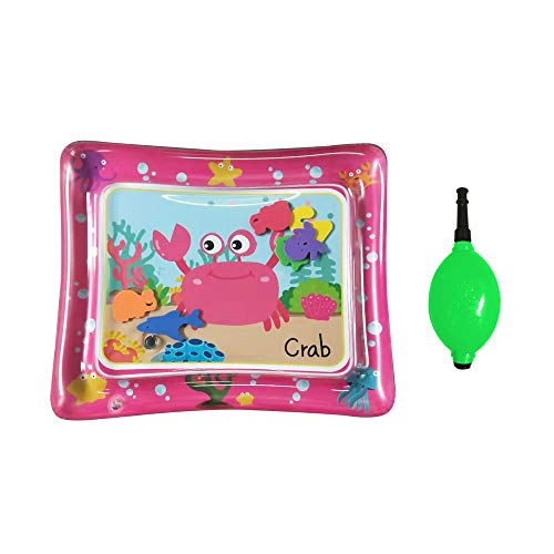 OWSOO 50 * 60cm Tapete Inflável Colorido para Bebé Aquático Hora da Barriga Tapete Divertido Infanti