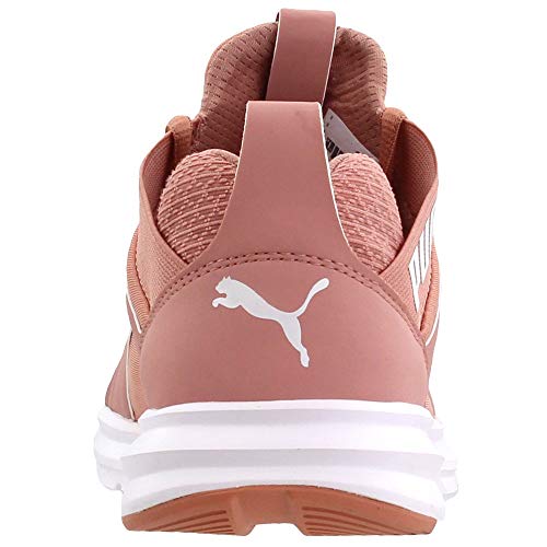 PUMA PUMA Unisex-Child Zenvo Sneaker, Cameo Brown-White, 6.5 M US Big Kid